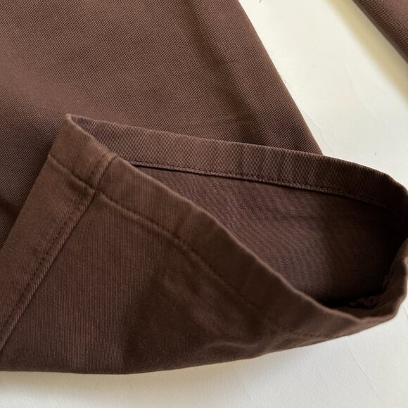 Everlane Uniform Performance Pants Mens 34 x 28 Slim Fit Brown Stretch Preppy - Picture 12 of 12